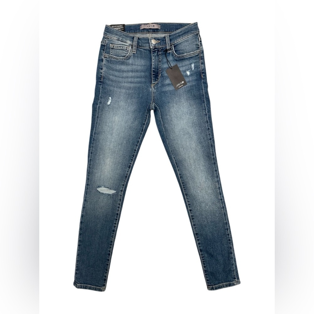 JOE’S Jeans Mid-Rise Skinny Ankle in Sonic Ocean Blue Women Size 26 $189 NWT